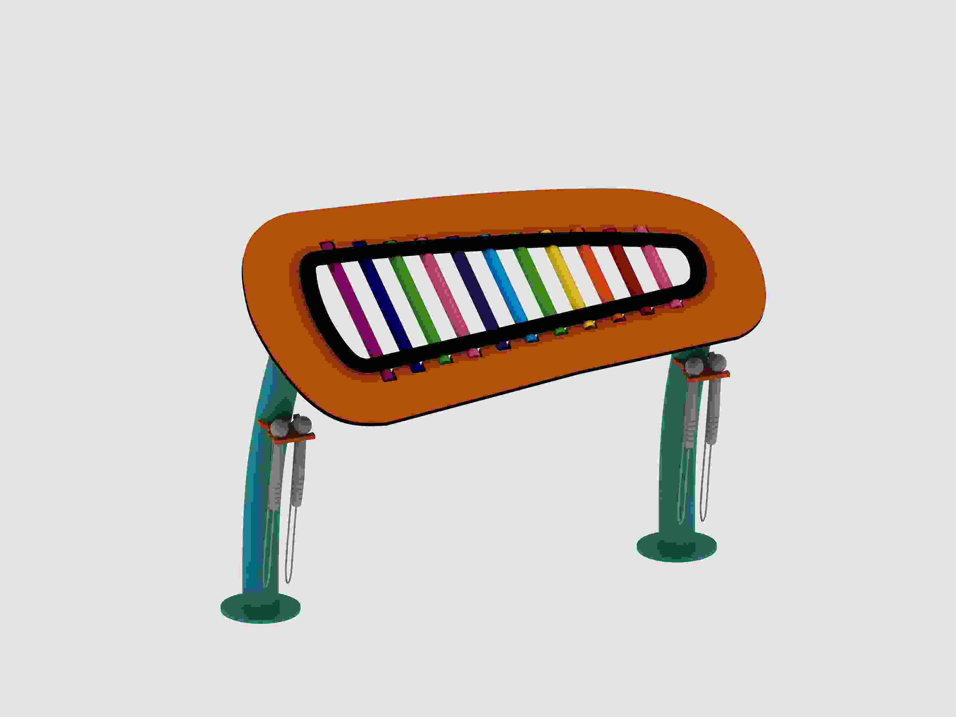 Trilophone กลางแจ้งช่วยเพิ่มสนามเด็กเล่นได้อย่างไร?